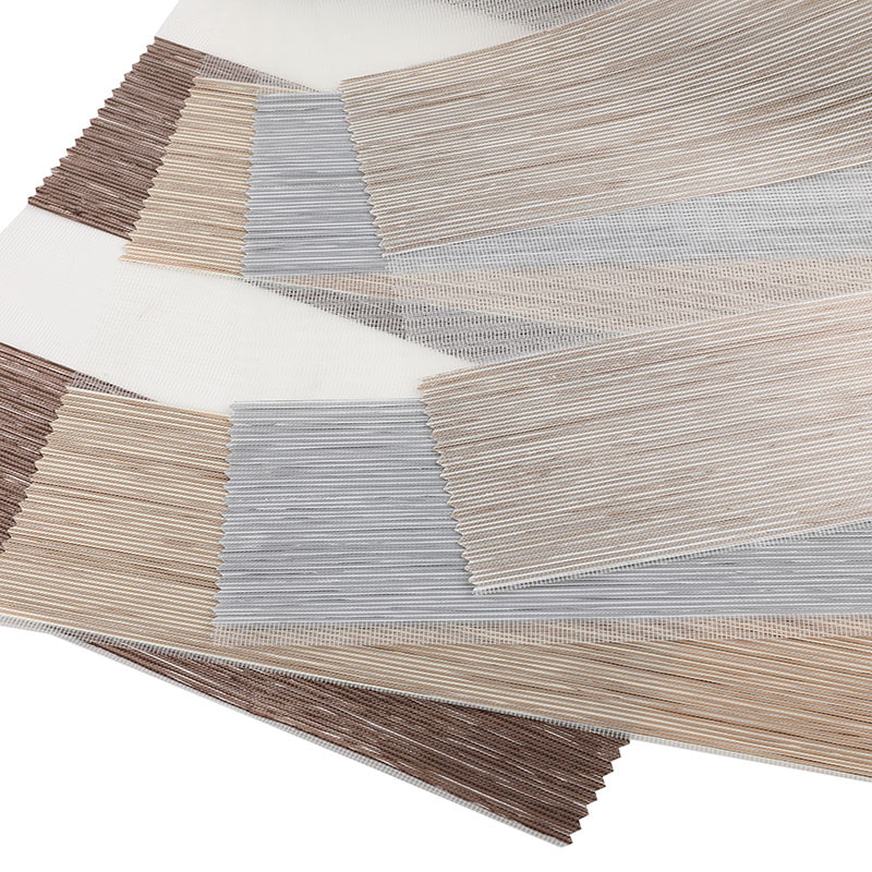 GD41 โพลีเอสเตอร์ 100% กันน้ำกึ่งทึบผ้า Zebra Blind Fabric