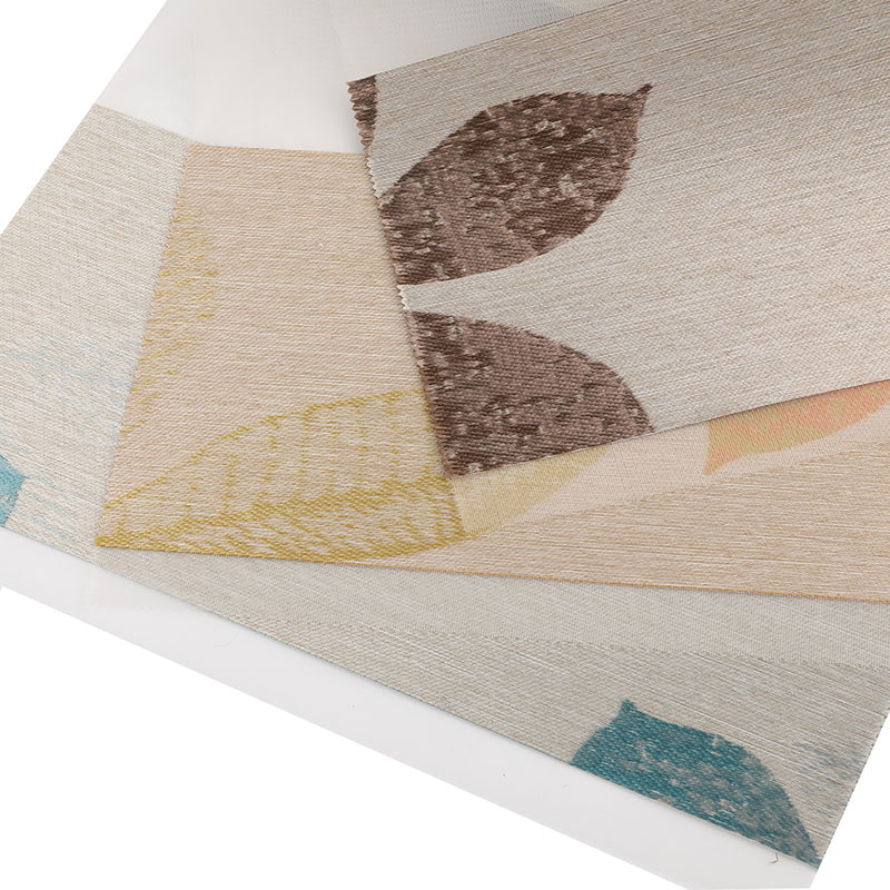 YX021 ห้องนั่งเล่นห้องนอนผ้า Jacquard Zebra Blind สองชั้น