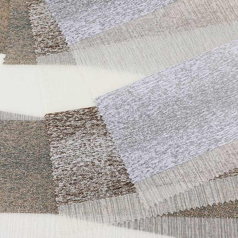 GD11 ผ้ามู่ลี่หัวม้าลายแบบกึ่งทึบปรับแสงได้ 2 ชั้น