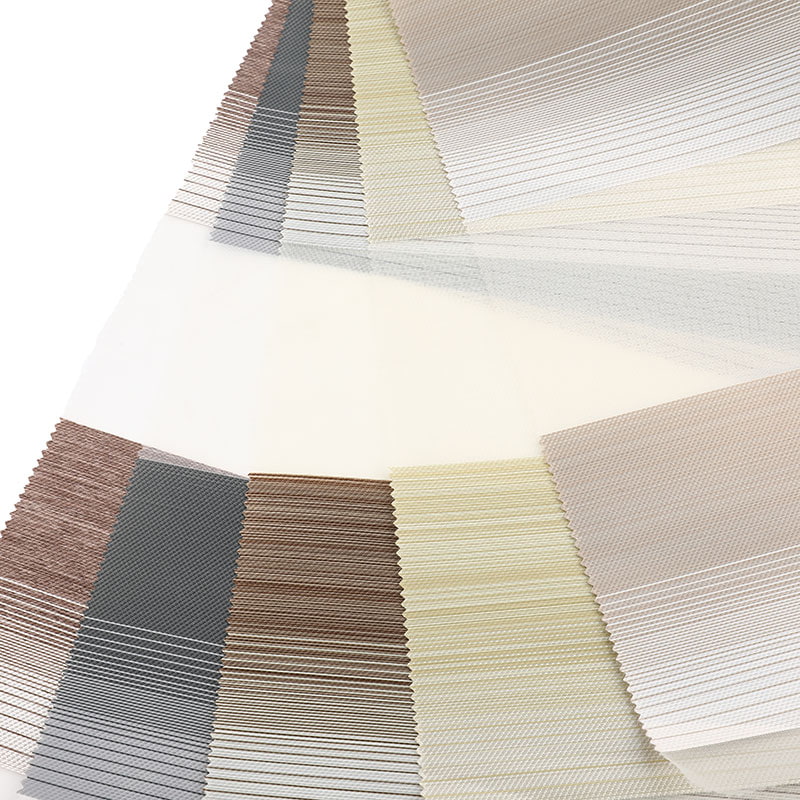 YX04 ผ้าปิดตาลายม้าลายแบบกึ่งทึบกึ่งแสงนุ่มสองชั้น